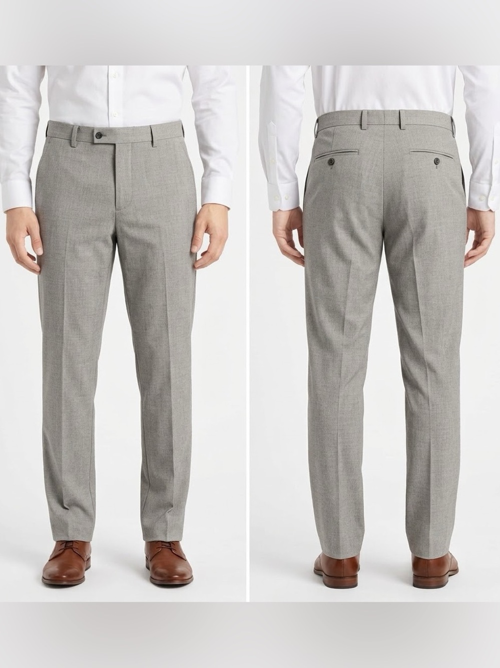 Izod Light Gray Dress Pants